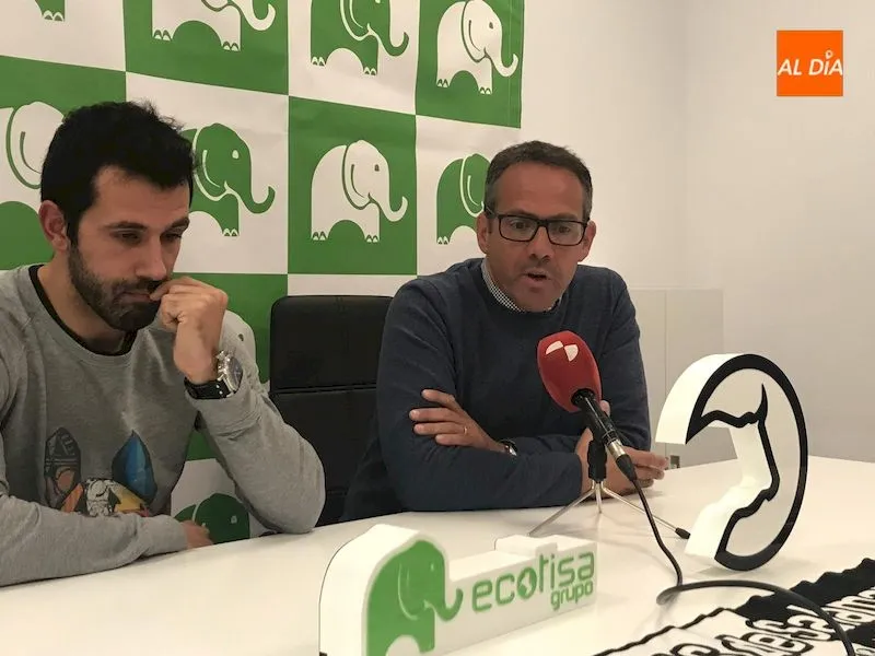 Gorka Etxebarria durante la presentación de Portilla