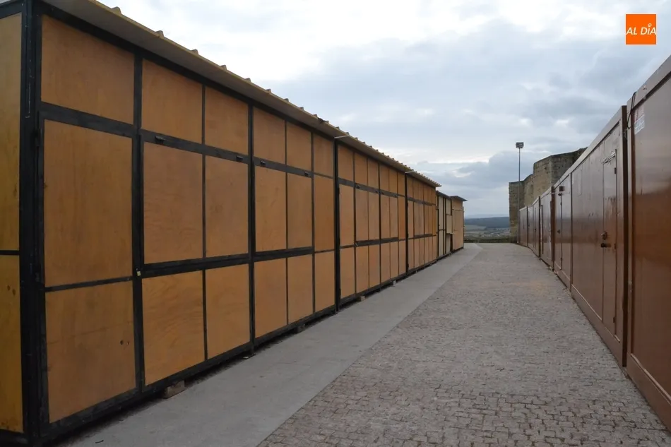 Zona del Paseo Fernando Arrabal con casetas