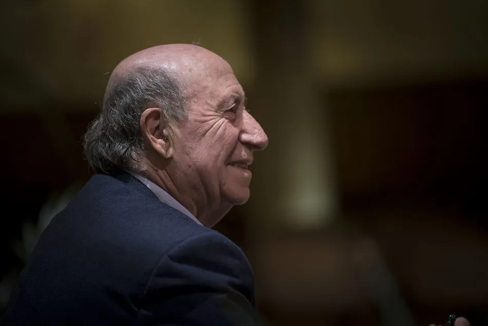 Jose María Pérez, Peridis,  en el Casino de Salamanca | FOTOS: Carmen Borrego