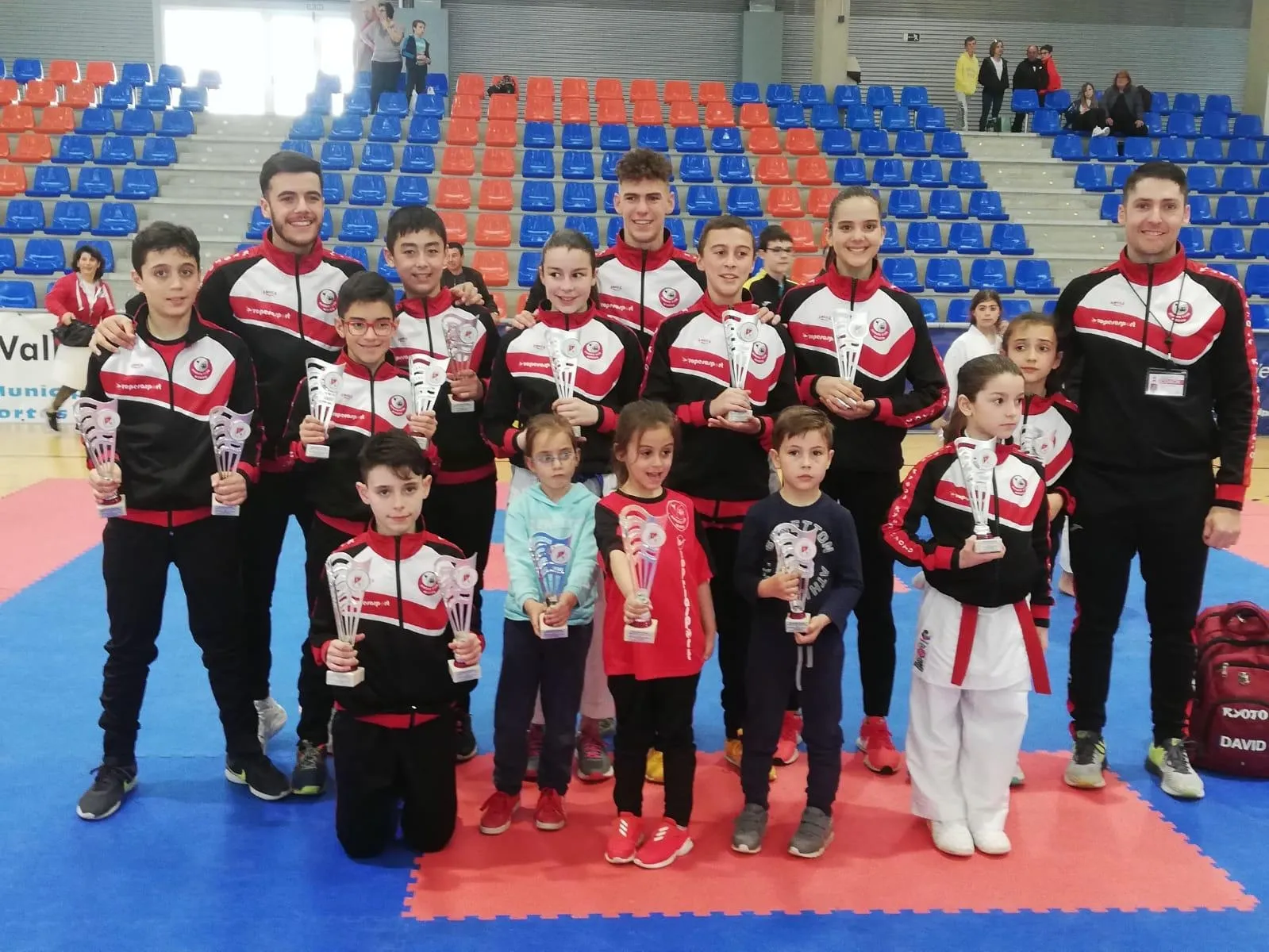 Alumnos del gimnasio Osaka de Salamanca