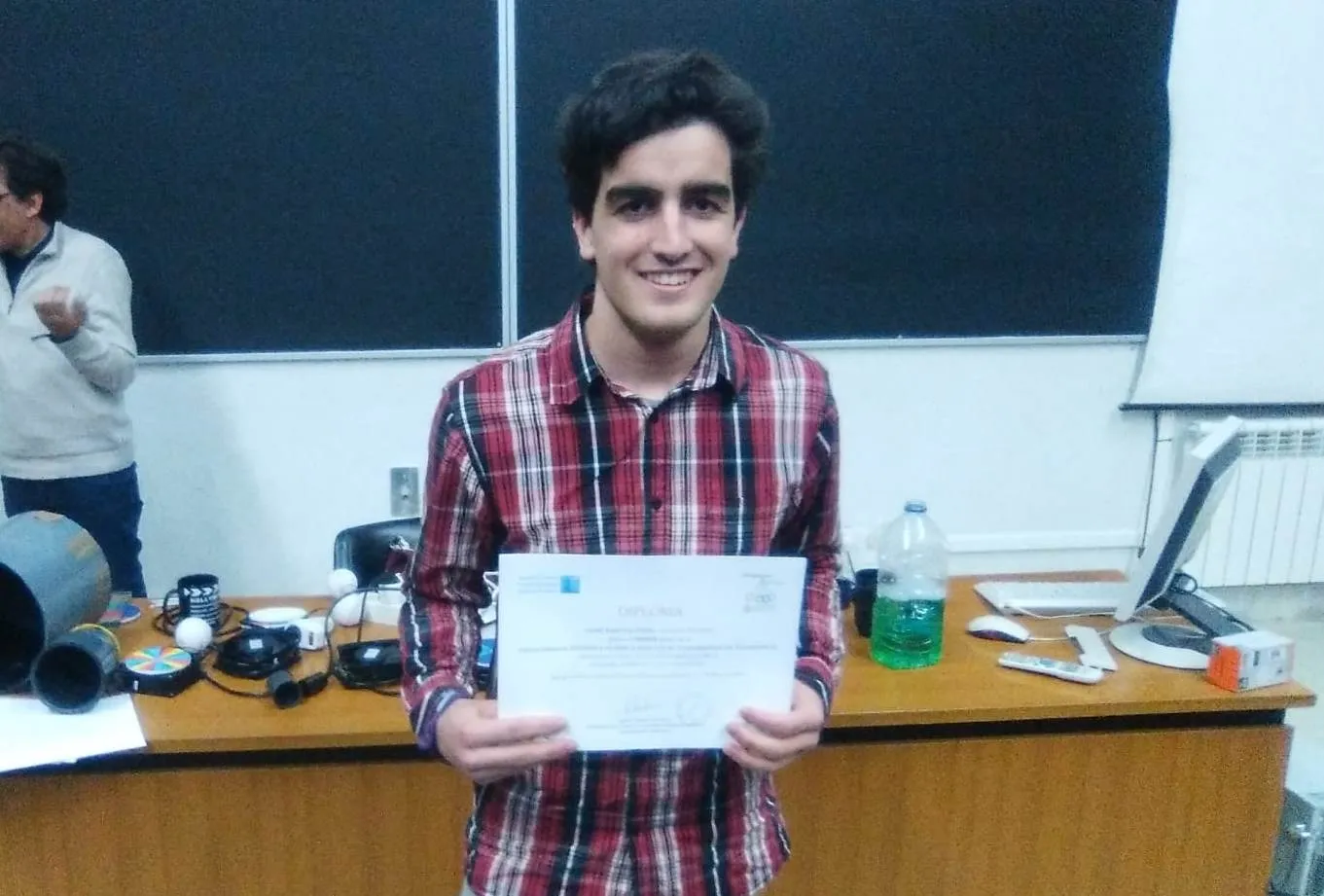 Foto 2 - El mirobrigense Jaime Bajo da Costa gana la Olimpiada de F&iacute;sica  