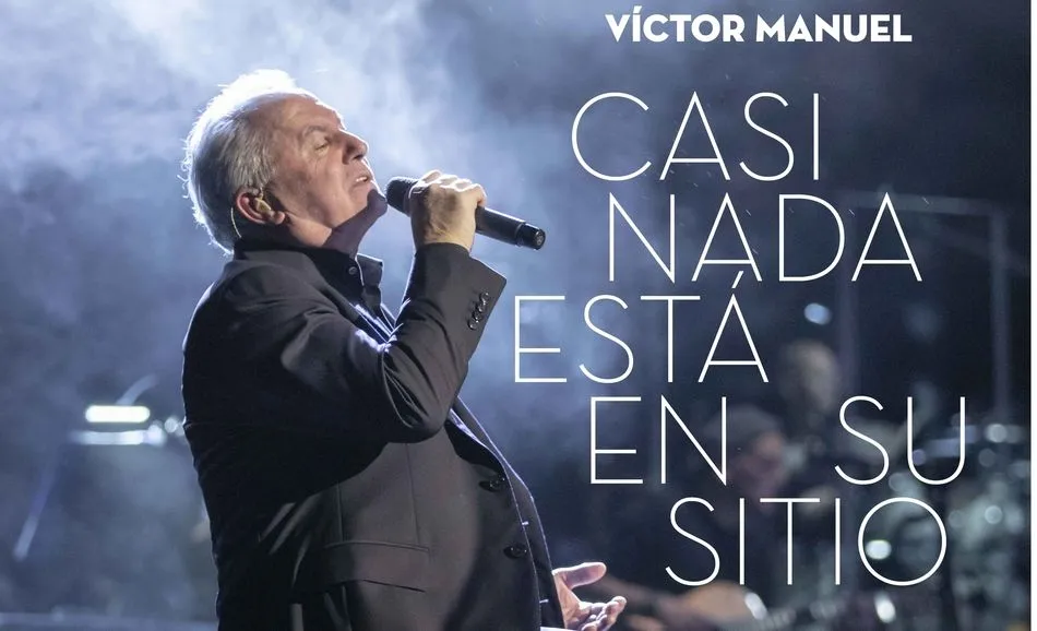Victor Manuel presentará en el CAEM su nuevo trabajo ‘Casi nada está en su sitio’