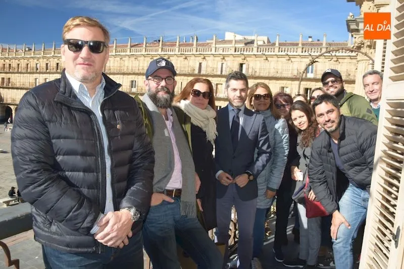 Responsables de las principales empresas latinoamericanas organizadoras de eventos en su visita a Salamanca / Eva Fernández