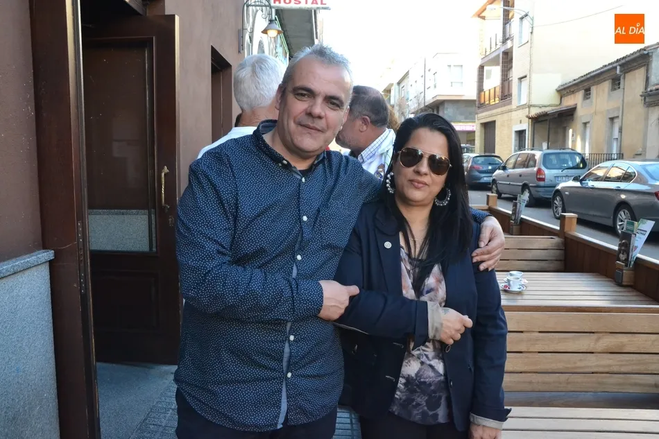 Foto 2 - Tom&aacute;s Roncero transmite a los hinchas madridistas mirobrigenses su total devoci&oacute;n por el Club  