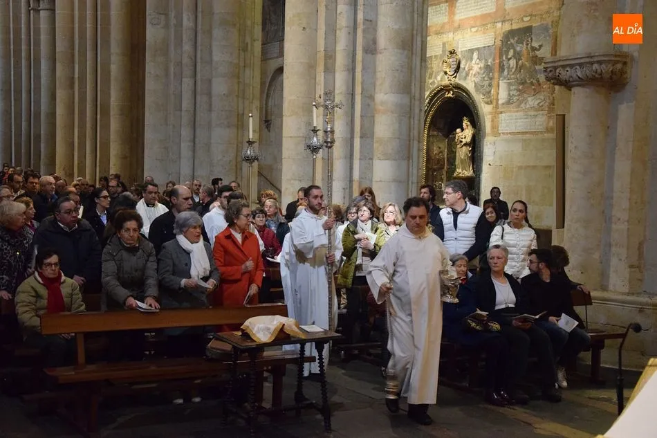 La Catedral de Salamanca acogió la misa hispano-mozárabe