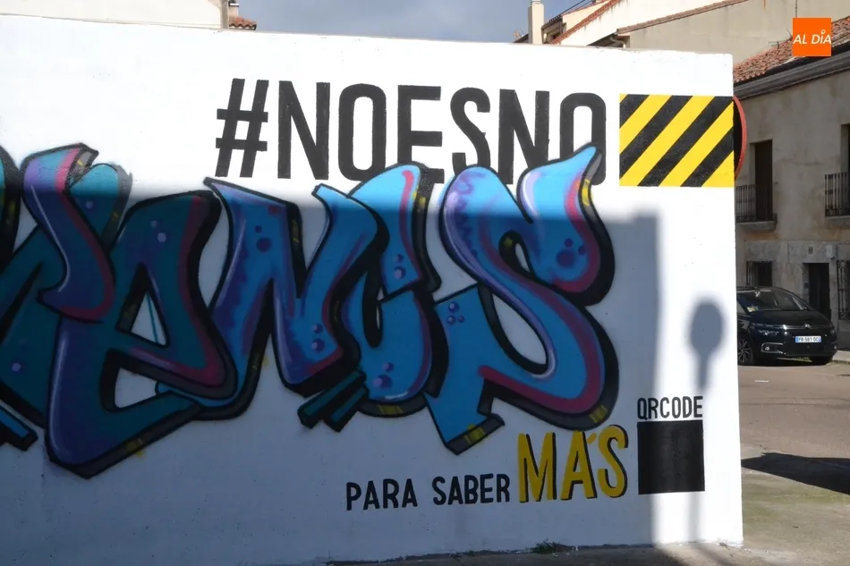 Foto 7 - Culminado el nuevo grafiti dedicado a la lucha de las mujeres  