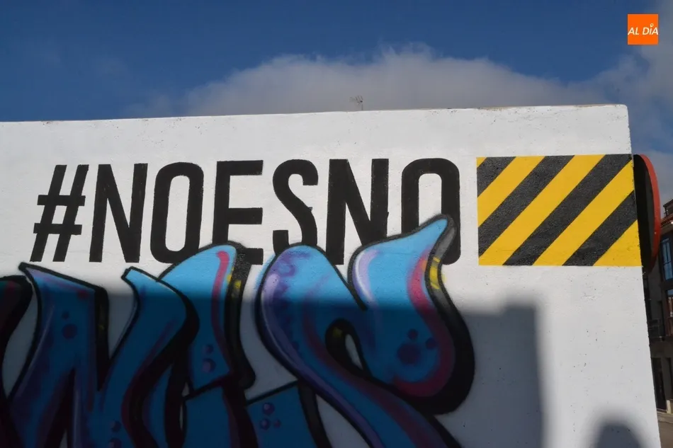 Foto 4 - Culminado el nuevo grafiti dedicado a la lucha de las mujeres  