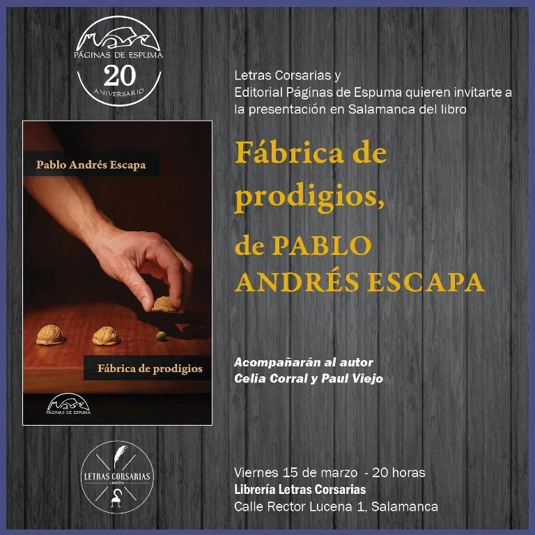 Foto 3 - &ldquo;El oficio de escribir admite pocas comodidades pero hay una que no consiente jam&aacute;s: traicionar...