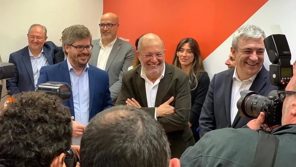 Francisco Igea, ganador de las primarias de Ciudadanos en Castilla y León