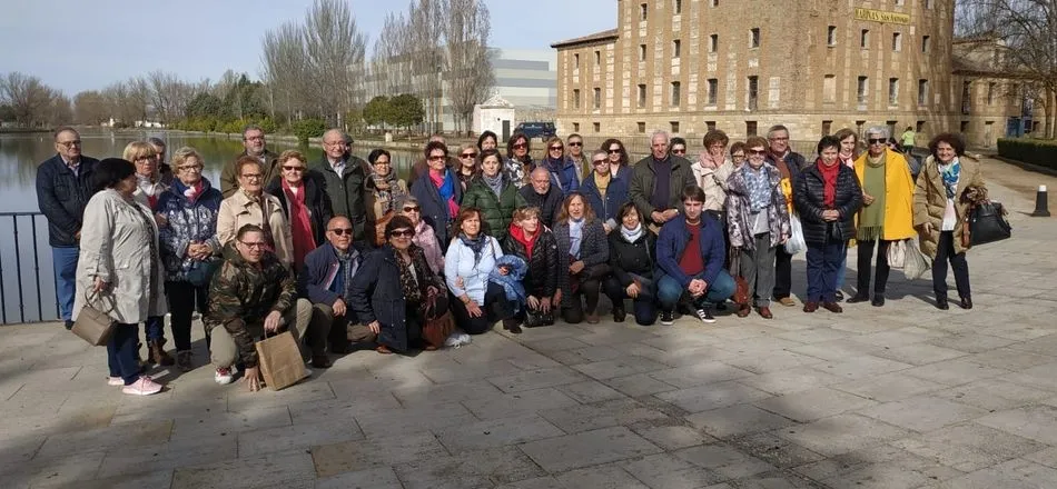 Un grupo de 45 personas visitaron Rioseco