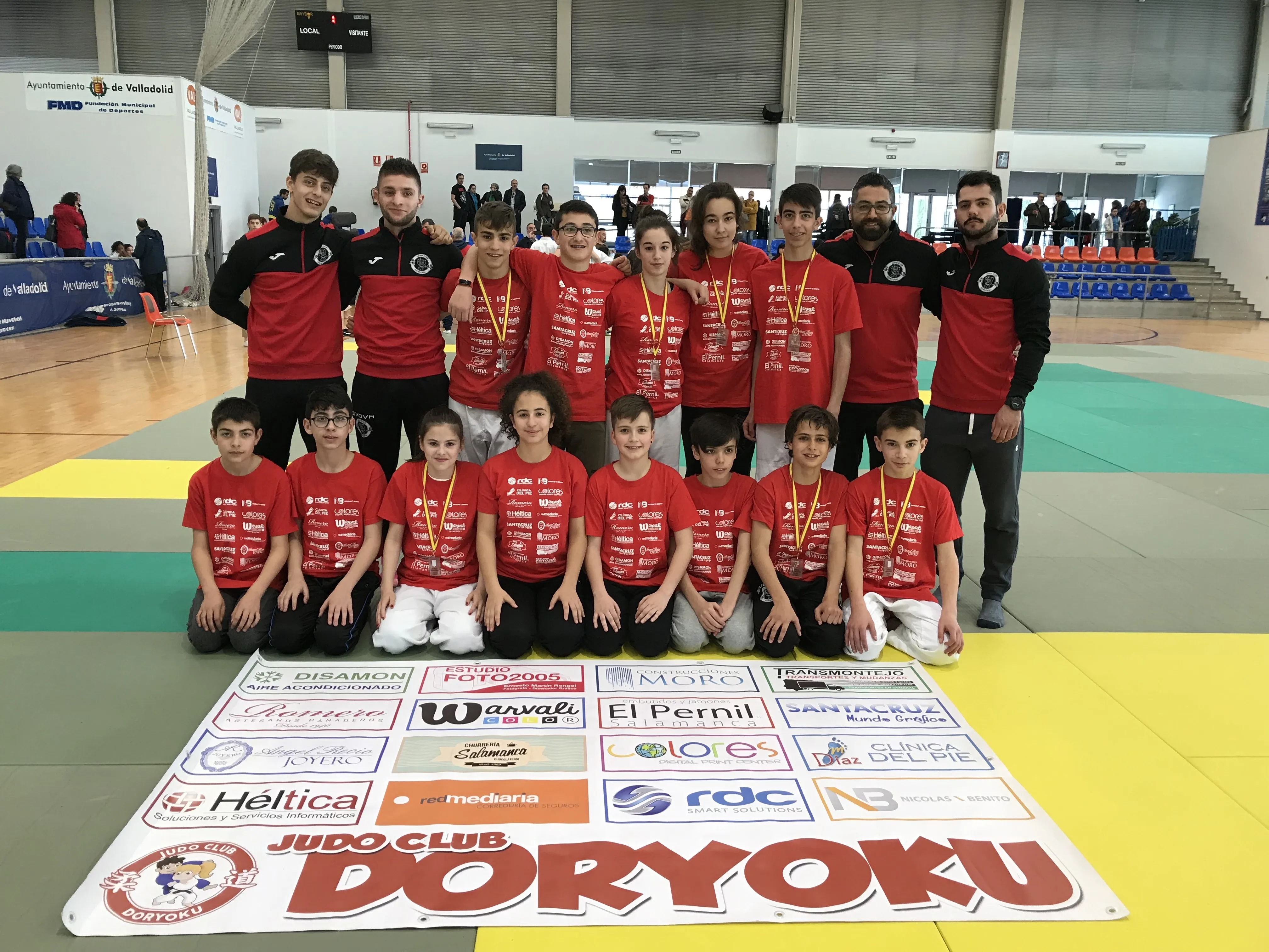 Judokas infantiles del Doryoku