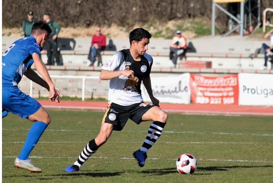 David Gallego en un partido con Unionistas / Unionistas