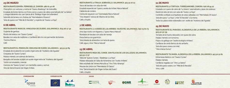 Foto 2 - Empresas de Arribes&nbsp;se unen en el programa Men&uacute;s Rupis para la conservaci&oacute;n de la naturaleza y...