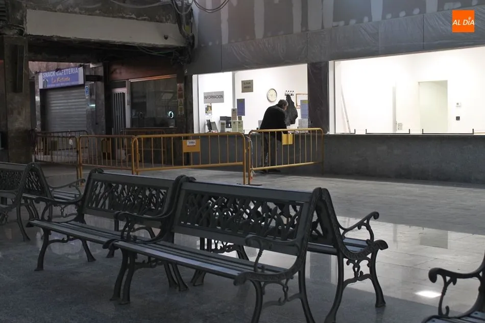 Foto 3 - Completada la reforma de la mitad de la zona de oficinas de la estaci&oacute;n de autobuses