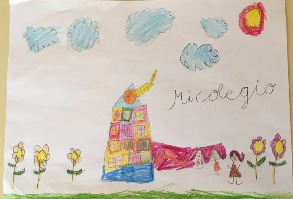 Dibujo premiado en el certamen