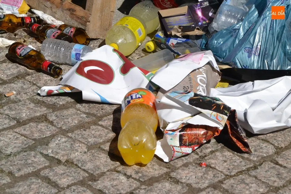Foto 7 - Sof&aacute;s, cubiteras, mu&ntilde;ecos gigantes o disfraces, en la colecci&oacute;n de restos de basura de las...