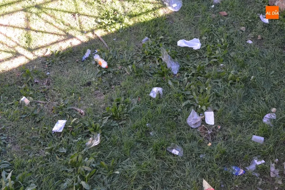 Foto 2 - Los fosos mantienen la basura carnavalera a las puertas de la Recreaci&oacute;n de 1944  