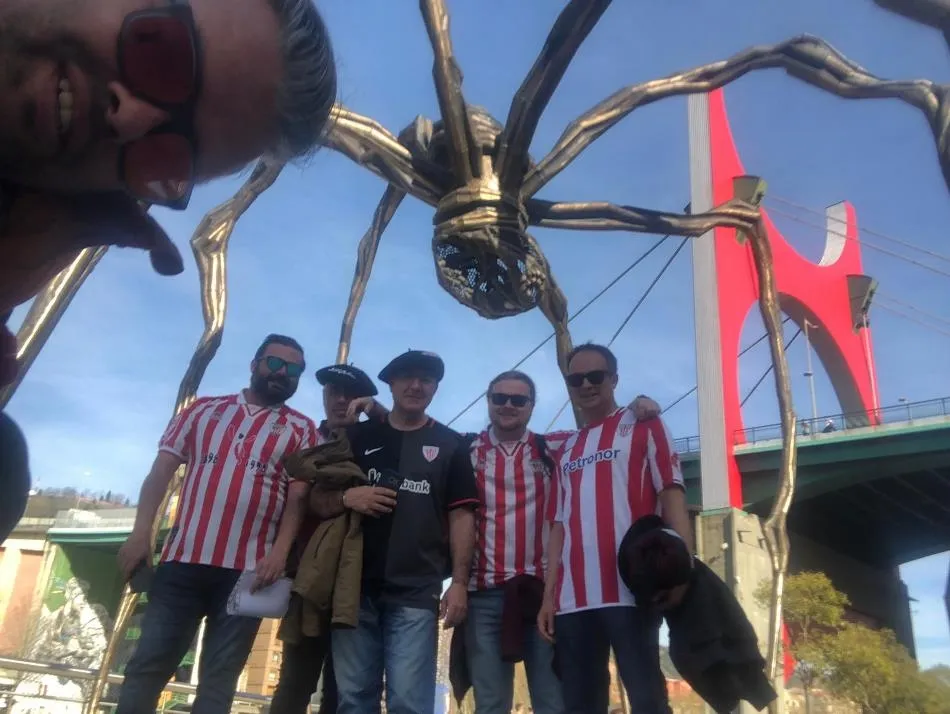Foto 5 - Los 7 del Invierno presencian en el Nuevo San Mam&eacute;s el Athletic-Atl&eacute;tico  