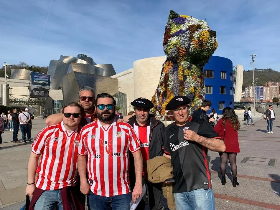 Foto 4 - Los 7 del Invierno presencian en el Nuevo San Mam&eacute;s el Athletic-Atl&eacute;tico  