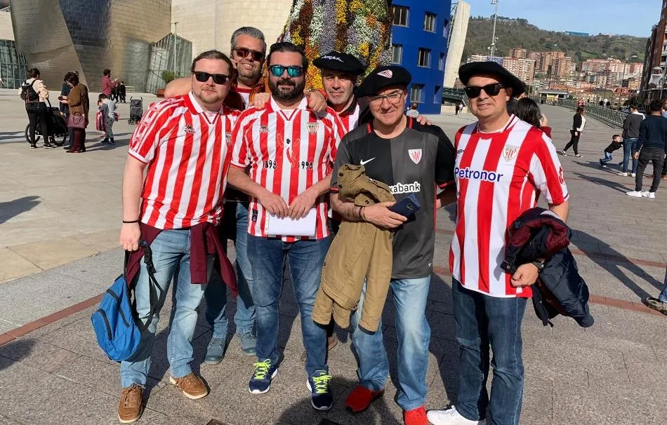 Foto 3 - Los 7 del Invierno presencian en el Nuevo San Mam&eacute;s el Athletic-Atl&eacute;tico  