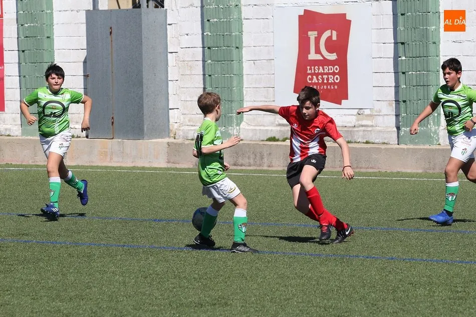 Foto 7 - Juvenil, Infantil y Alev&iacute;n C, &uacute;nicas victorias de la base del CD Guijuelo en la jornada