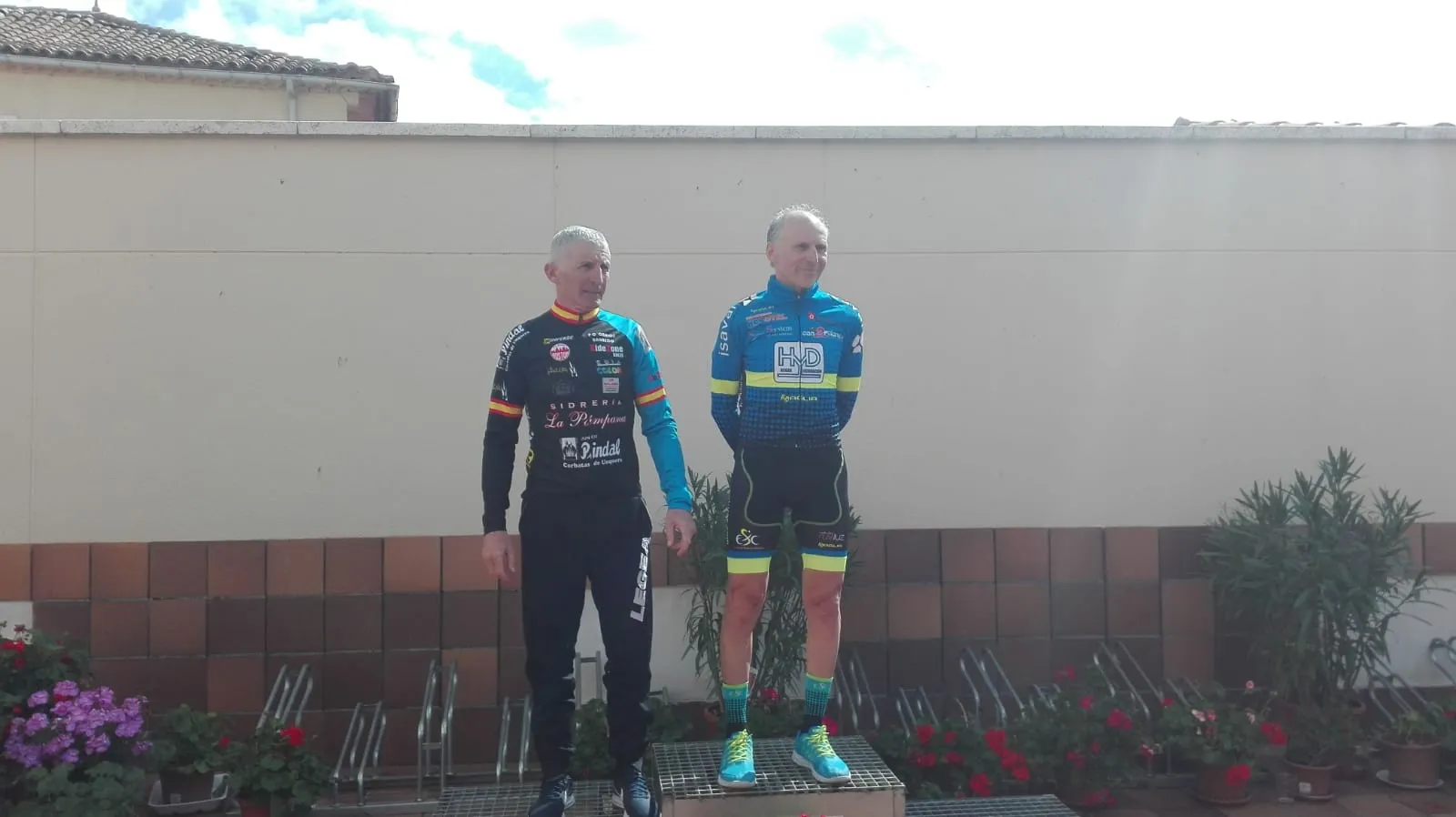 Juan Trapiello, en el podio