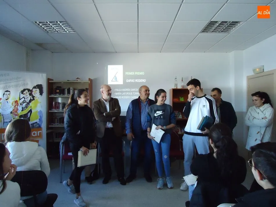 Foto 3 - El proyecto Gafas Rodero gana la fase comarcal del programa &lsquo;Motivar para Emprender&rsquo; en...