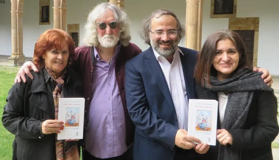 Regalo, Faria, Alencart y J. Alencar, autores y traductores del poemario