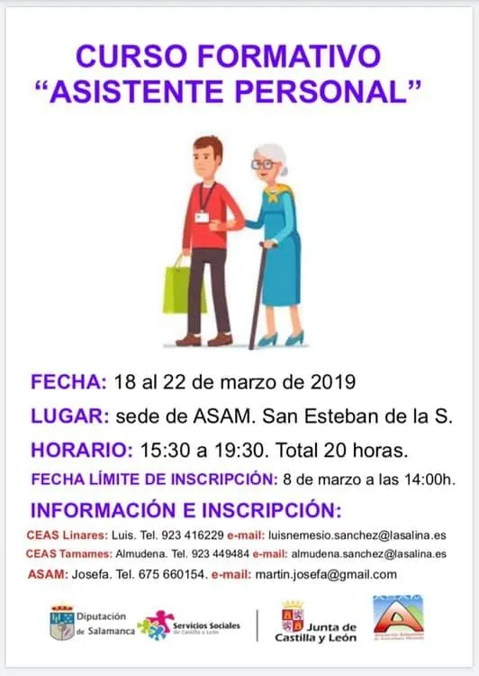 Foto 2 - El curso de asistente personal comienza hoy en San Esteban de la Sierra&nbsp;