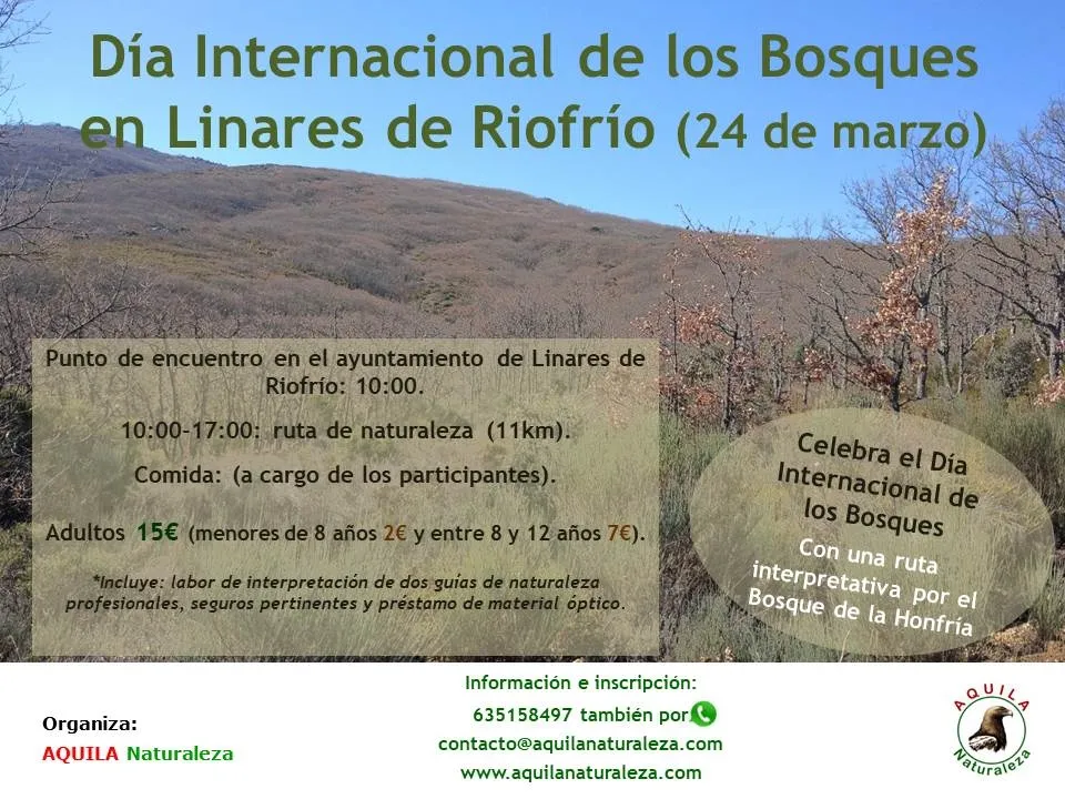 Foto 2 - Linares de Riofr&iacute;o celebra el Dia Internacional de los Bosques el 24 de marzo