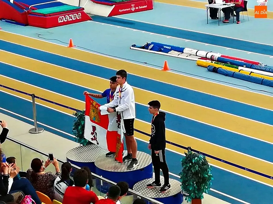 Foto 2 - David Requejo se proclama campe&oacute;n de Espa&ntilde;a sub16 de 60 metros lisos