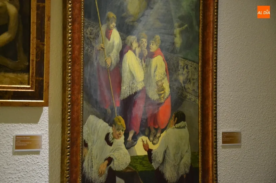 Foto 4 - El Seminario inaugura una magna exposici&oacute;n dedicada a su antiguo alumno Jer&oacute;nimo Prieto  