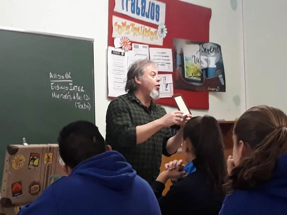 Foto 2 - Inolvidable visita al CAEM de un grupo de estudiantes del colegio San Juan Bosco