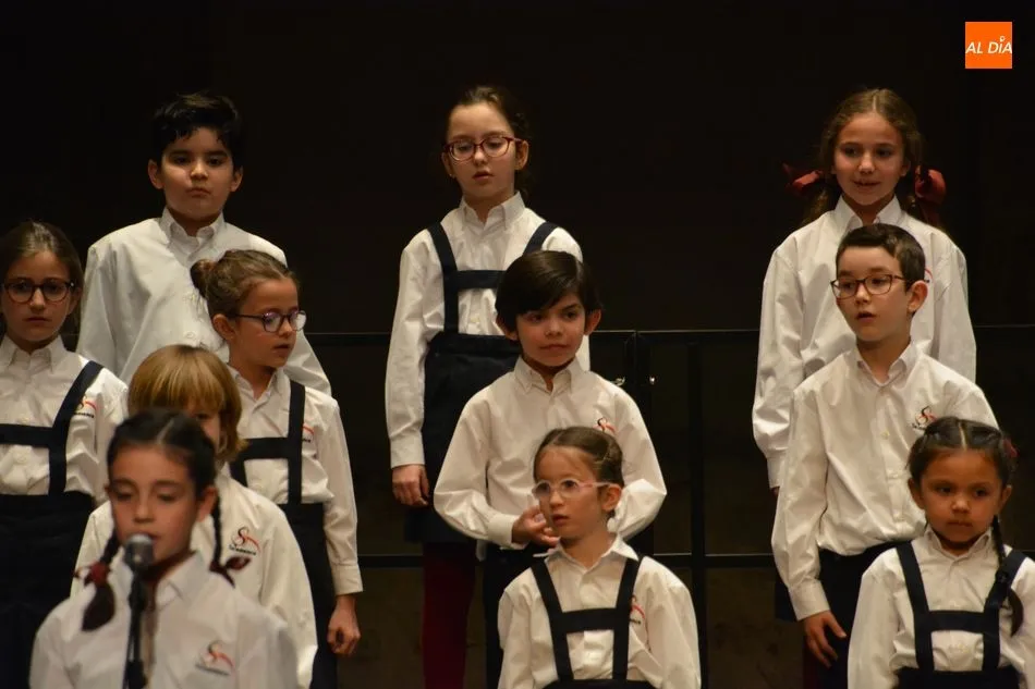 Foto 3 - Los m&aacute;s peque&ntilde;os brillan en el Concierto de Primavera del Coro Ciudad de Salamanca