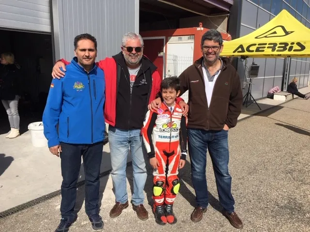Foto 3 - La promesa del motociclismo salmantino Sergio Verdugo sigue cosechando &eacute;xitos