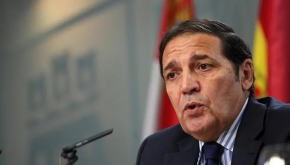 El consejero de Sanidad, Antonio María Sáez