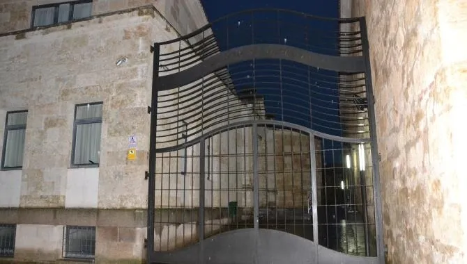 Exterior de los Juzgados de Ciudad Rodrigo