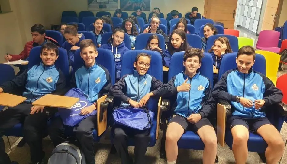 Visita del colegio San Juan Bosco a CGB