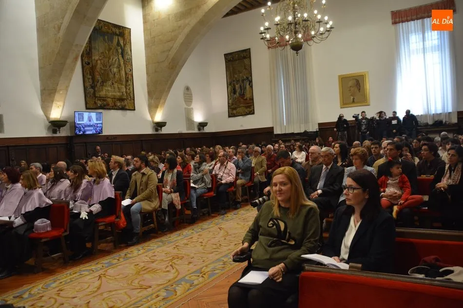 Foto 3 - Roc&iacute;o Fern&aacute;ndez-Ballesteros Garc&iacute;a, nueva doctora honoris causa por la Universidad de Salamanca