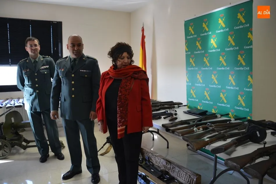 Foto 7 - Detenido en la comarca de B&eacute;jar con 121 armas de fuego para&nbsp; su compraventa en el mercado negro  