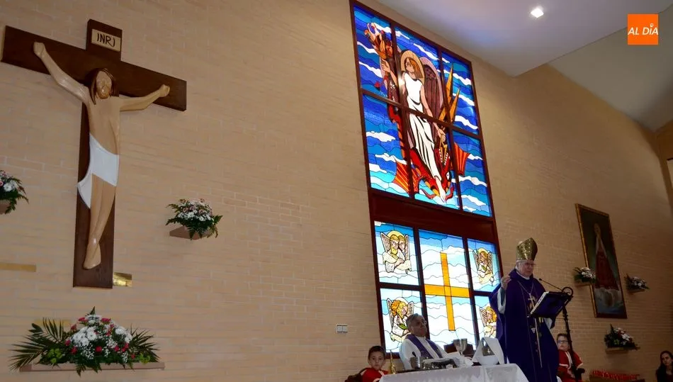 Bendición del Cristo de la iglesia de San Miguel de Béjar