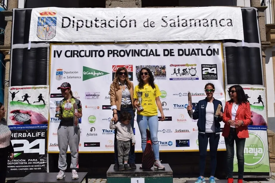 Foto 7 - Antonio Cerezo y Beatriz D&iacute;az, ganadores del IV Duatl&oacute;n Villa de Lumbrales
