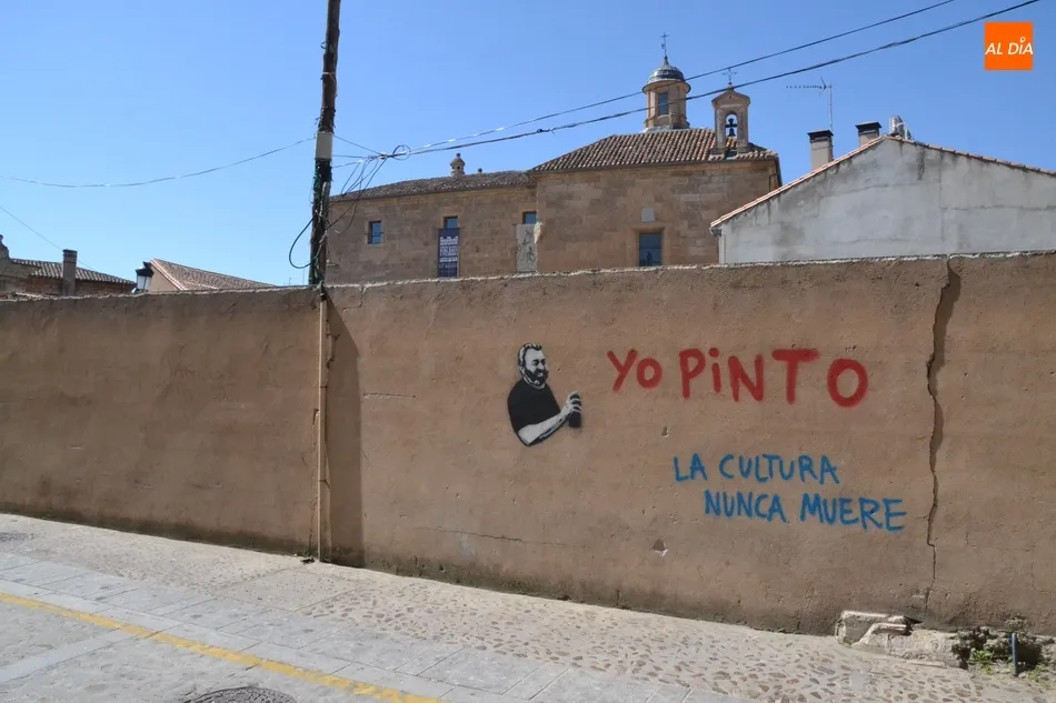 Foto 4 - Creado un grafiti en recuerdo de Jos&eacute; Pinto  
