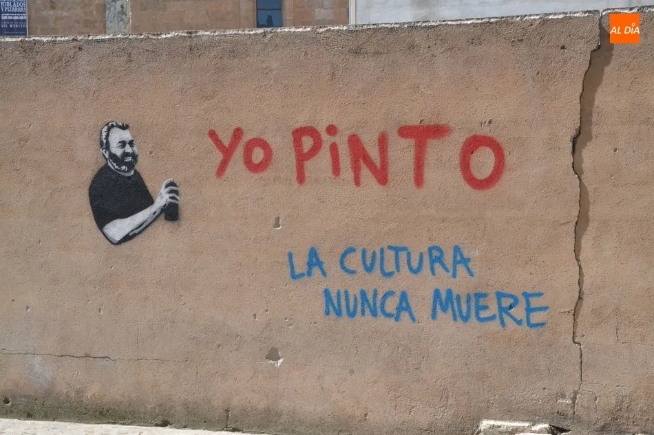 Creado un grafiti en recuerdo de José Pinto  