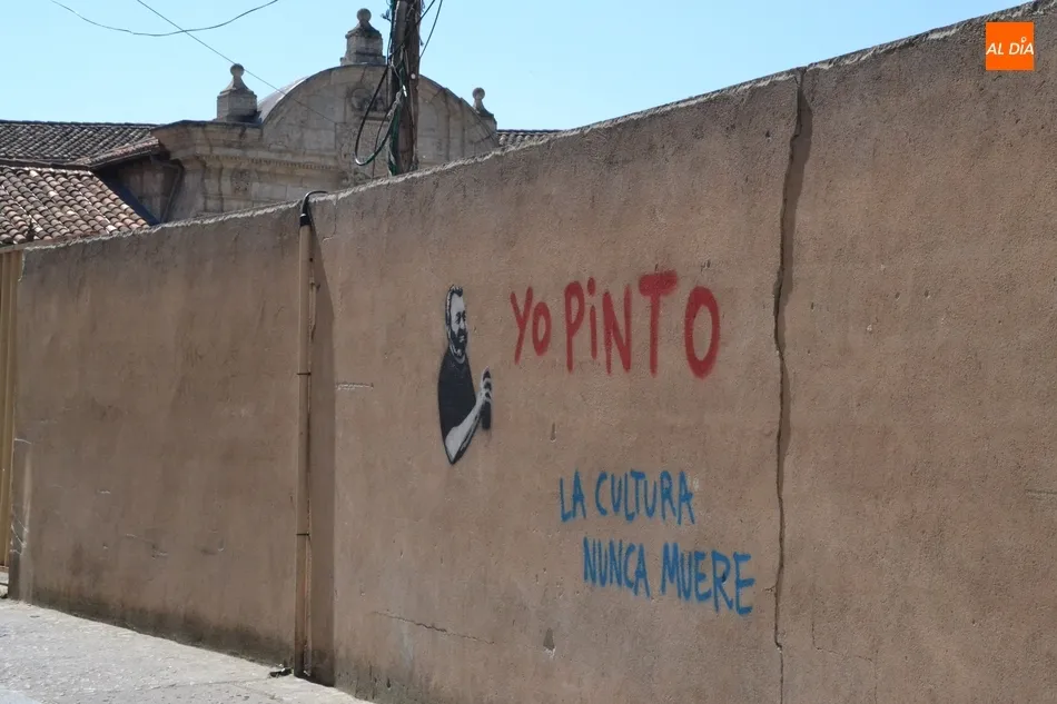 Foto 3 - Creado un grafiti en recuerdo de Jos&eacute; Pinto  