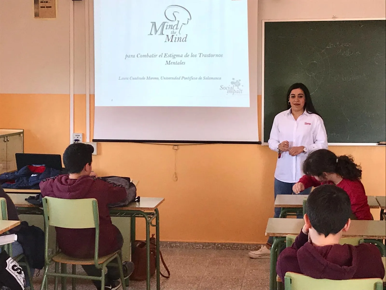 Laura Cuadrado imparte en el Fray Diego unos talleres sobre trastornos mentales  