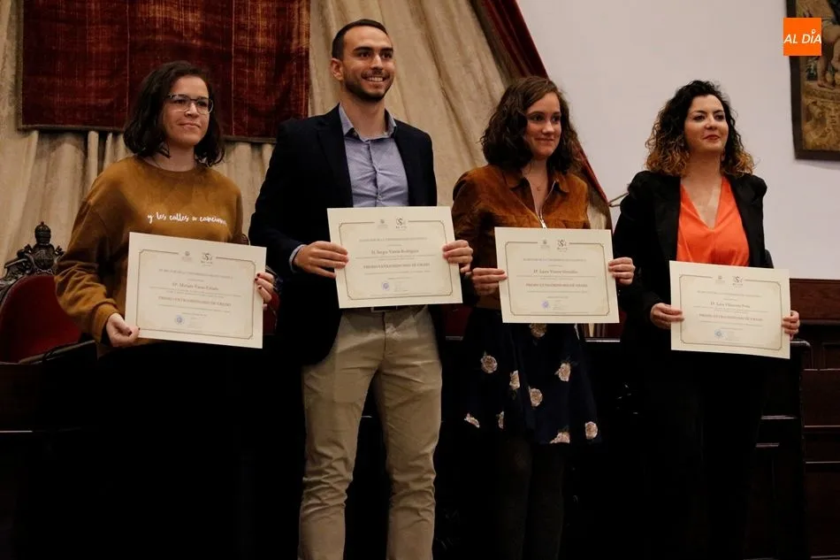 Foto 4 - La USAL reconoce a sus estudiantes m&aacute;s brillantes de Grado, M&aacute;ster y Doctorado