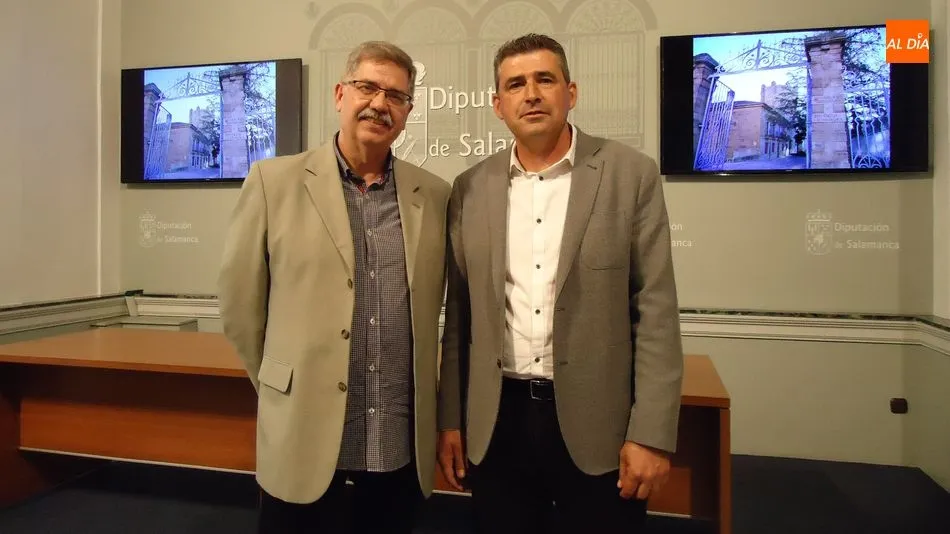 El director del IDES, Juan Francisco Blanco, y el diputado de Cultura, Julián Barreran