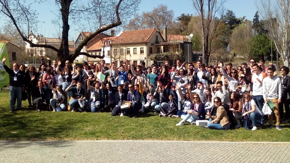 Alumnos de los IES mirobrigenses asisten en Viseu al 2º encuentro de Ciudades Cencyl+  