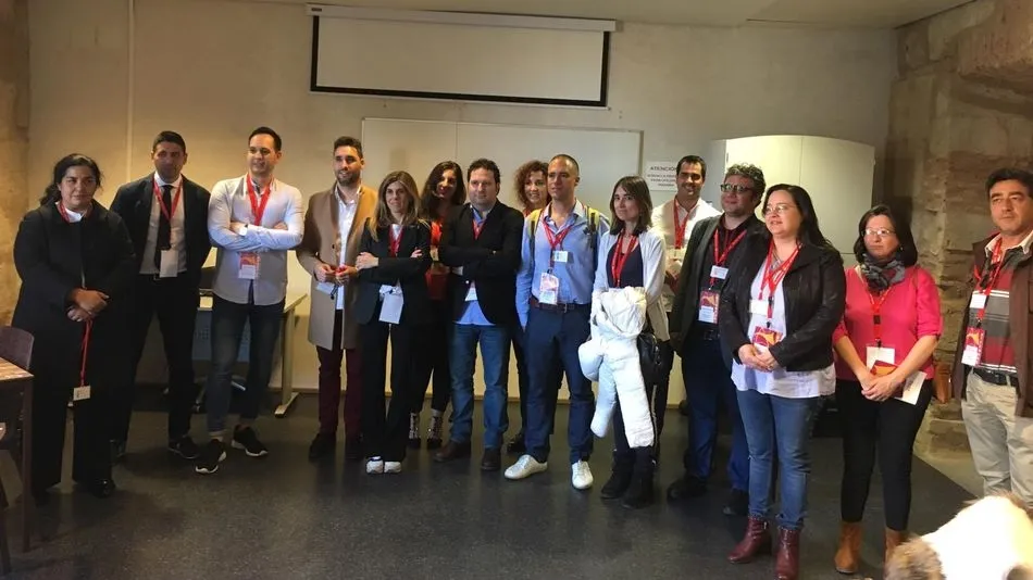 La vicepresidenta segunda de La Salina, Chabela de la Torre, ha dado la bienvenida a los participantes